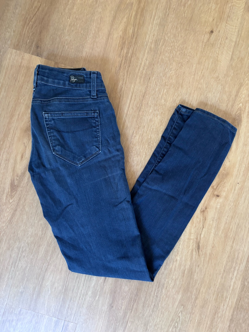 PAIGE Dark Blue Verdugo Jeggings